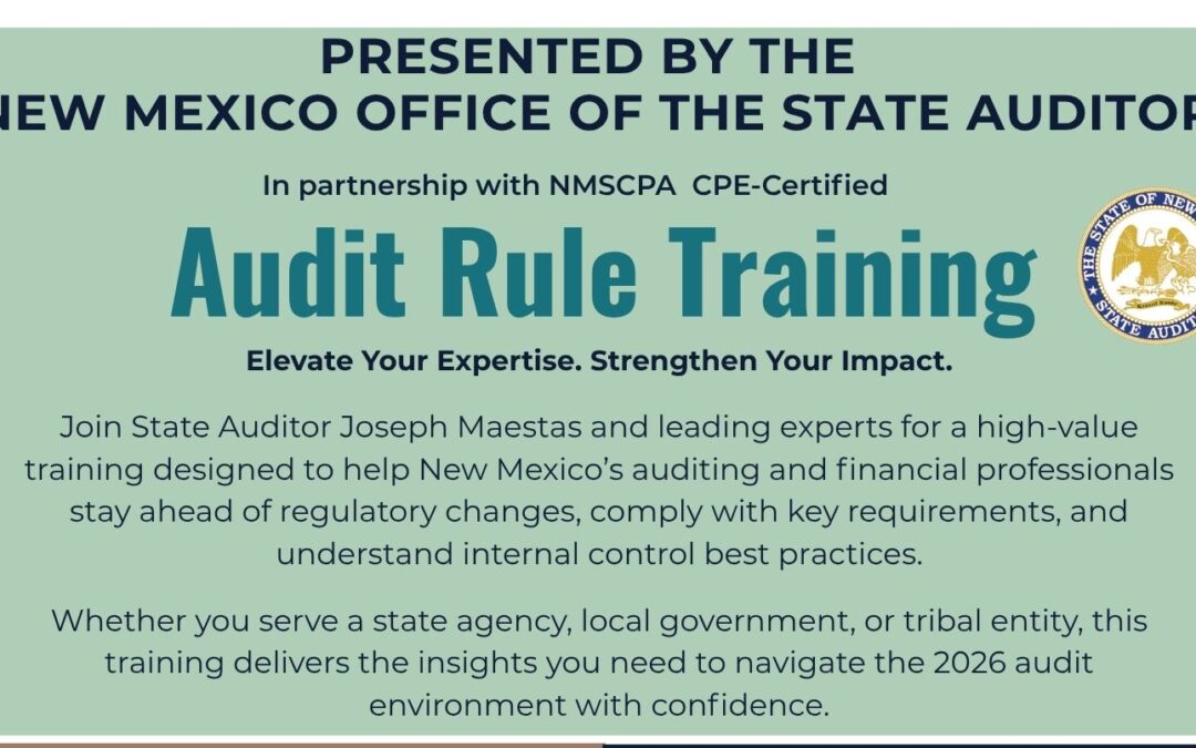 OSA Annual Audit Rule Training – Las Cruces